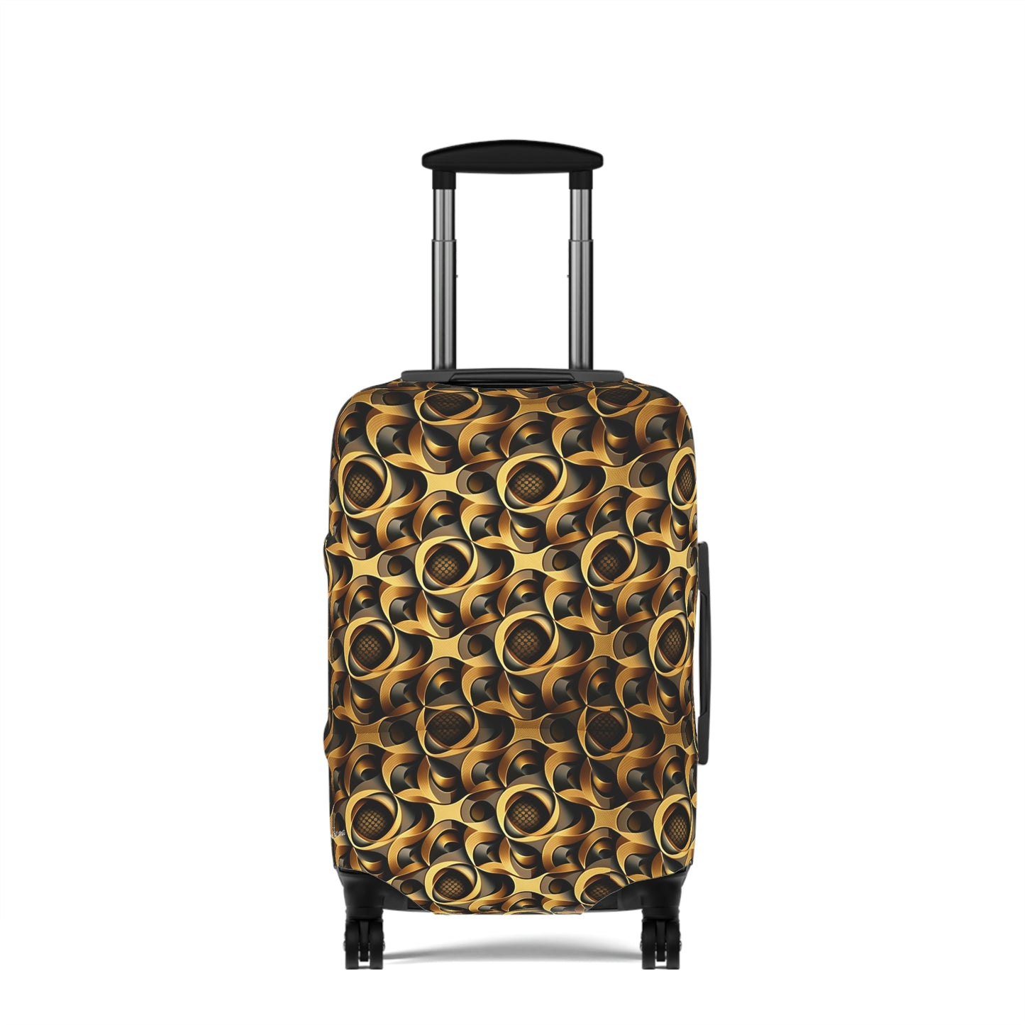 Geometric Infinity Luggage Cover