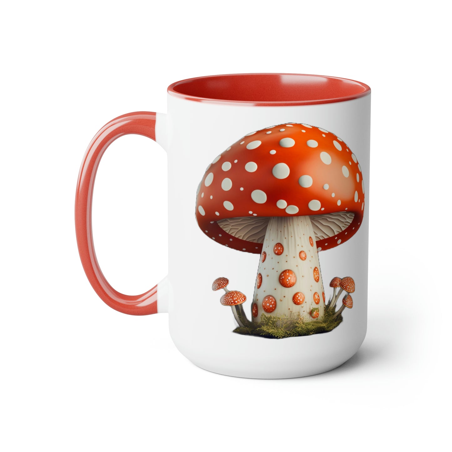 Amanita-Mushroom Coffee Mug, 15oz