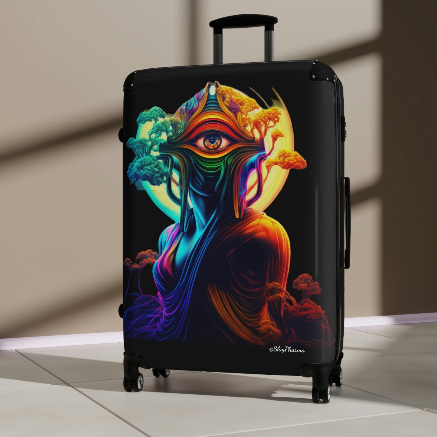 "I Become What I Might Be" Suitcase