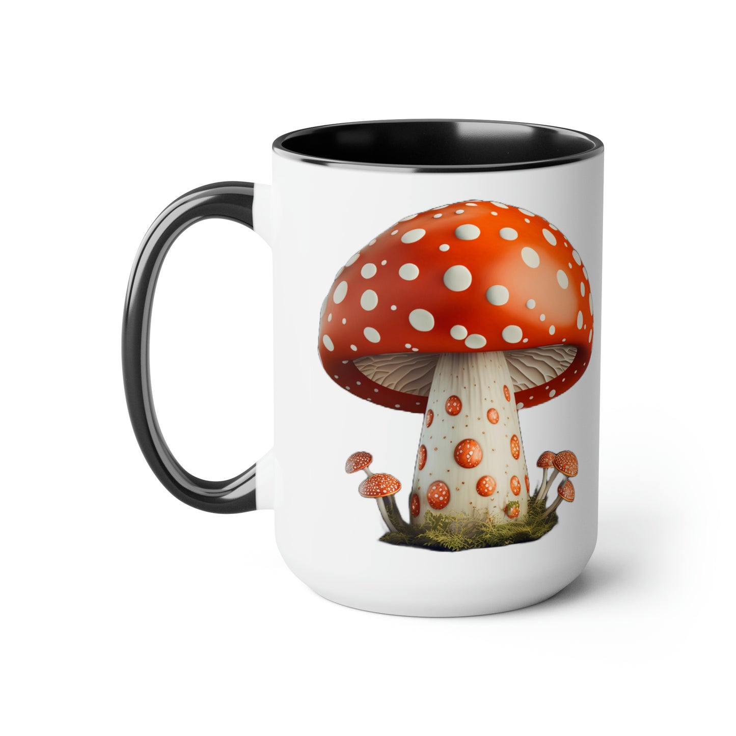 Amanita-Mushroom Coffee Mug, 15oz