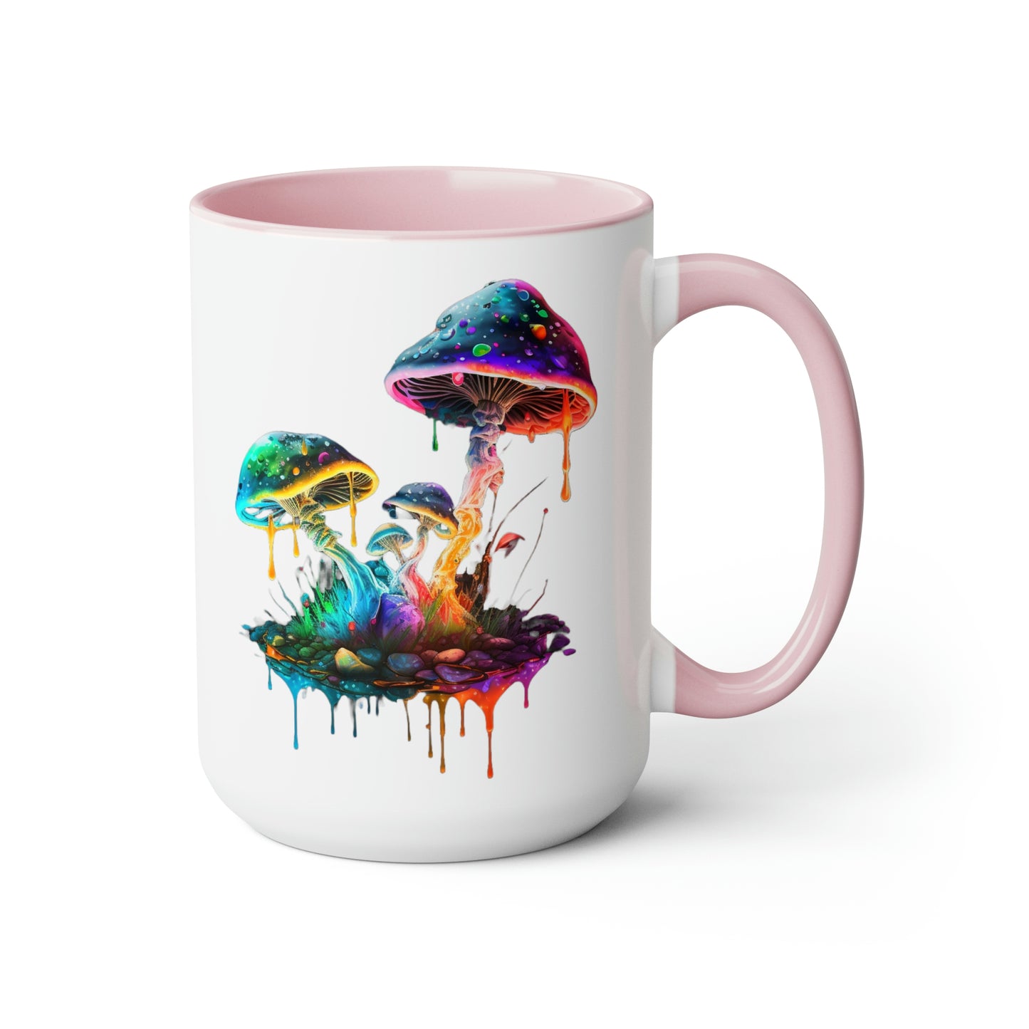 "Dripping with Potential" Mushroom Coffee Mug, 15oz