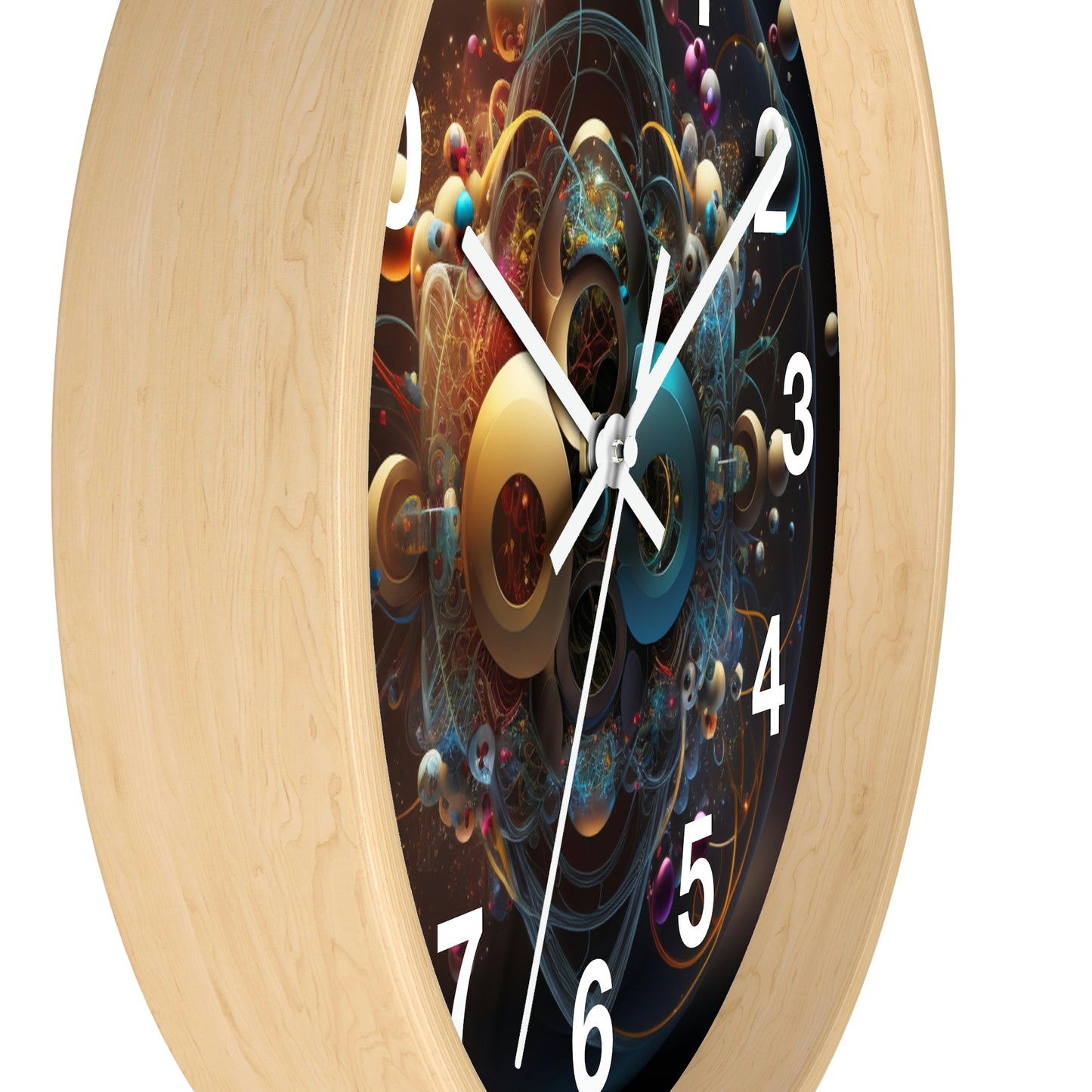 Atomic Wall Clock #4 w/ numbers