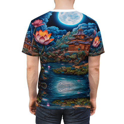 Japanese Lotus Palace Festival Tee