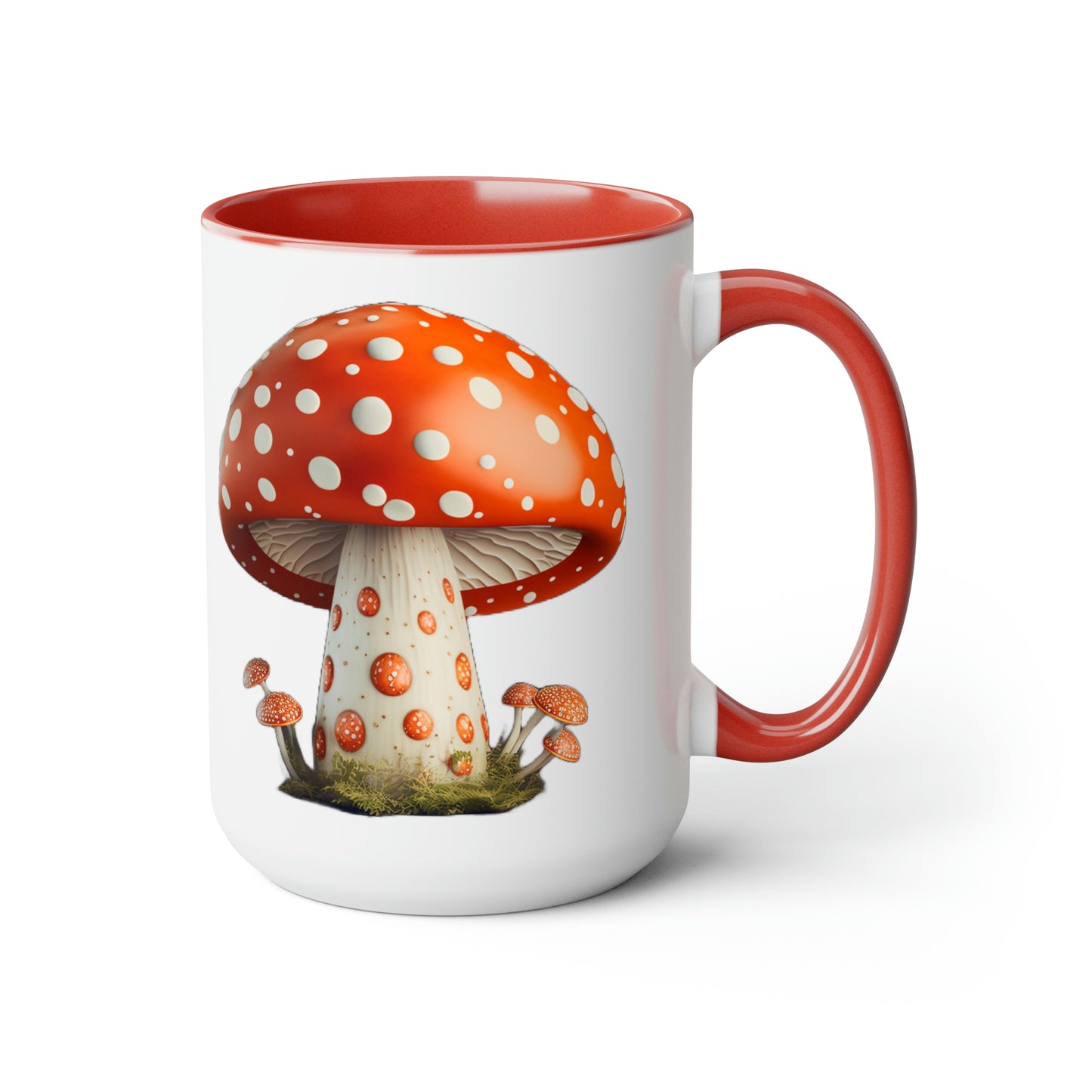 Amanita-Mushroom Coffee Mug, 15oz