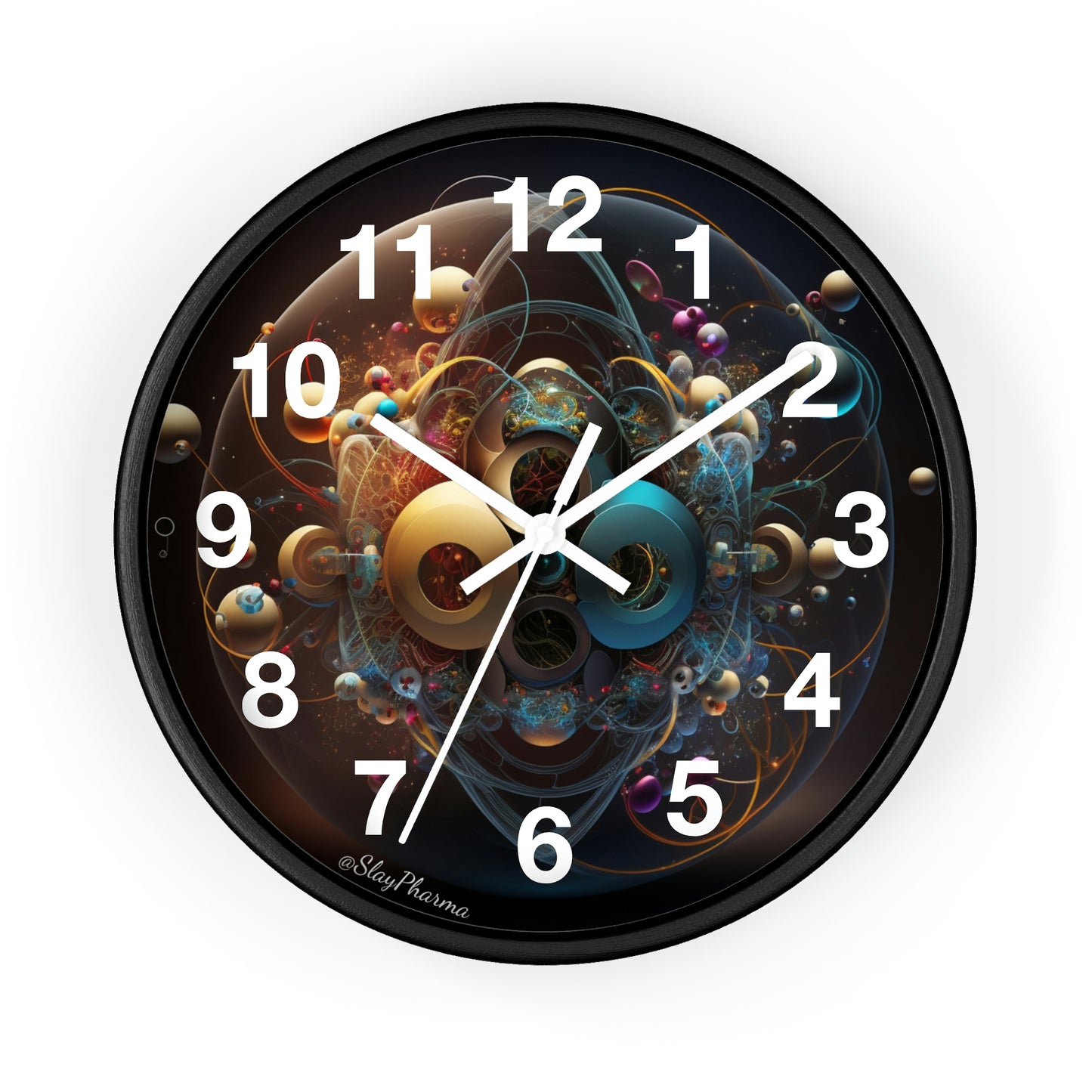 Atomic Wall Clock #4 w/ numbers