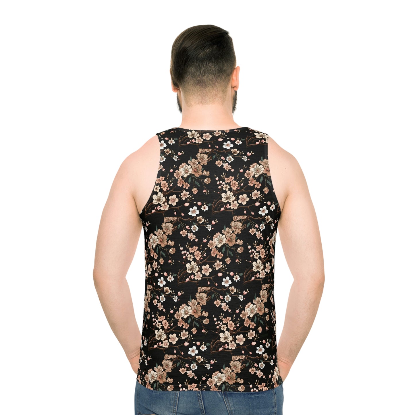 Mystic Samurai Cherry Blossom Tank Top #2