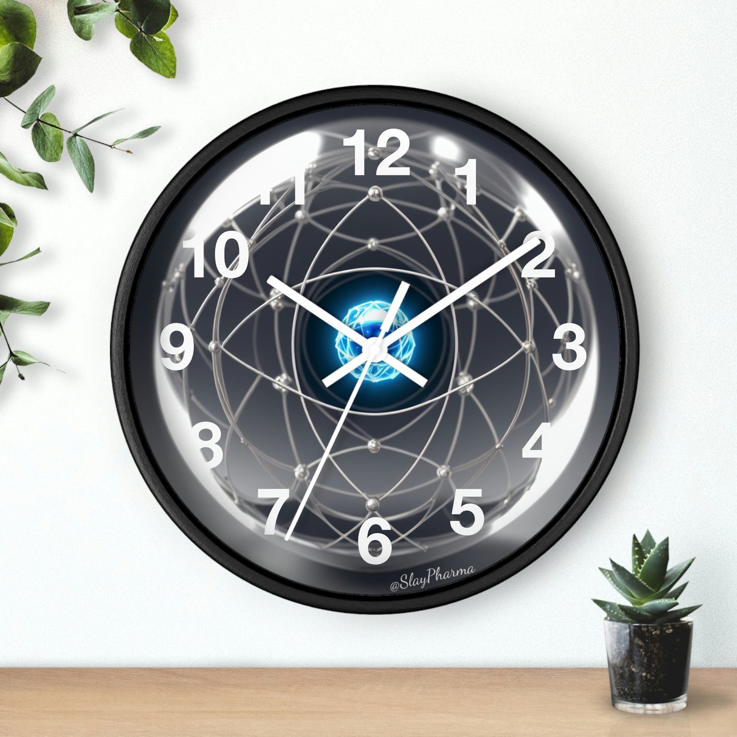 Atomic Wall Clock #2 numbers