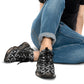 Diamond plate Sneakers Mens Mesh Shoes