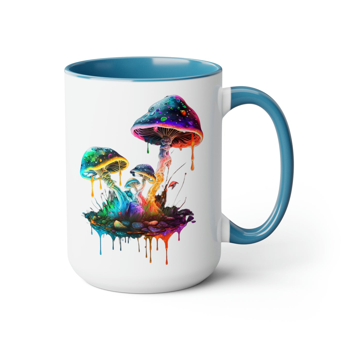 "Dripping with Potential" Mushroom Coffee Mug, 15oz