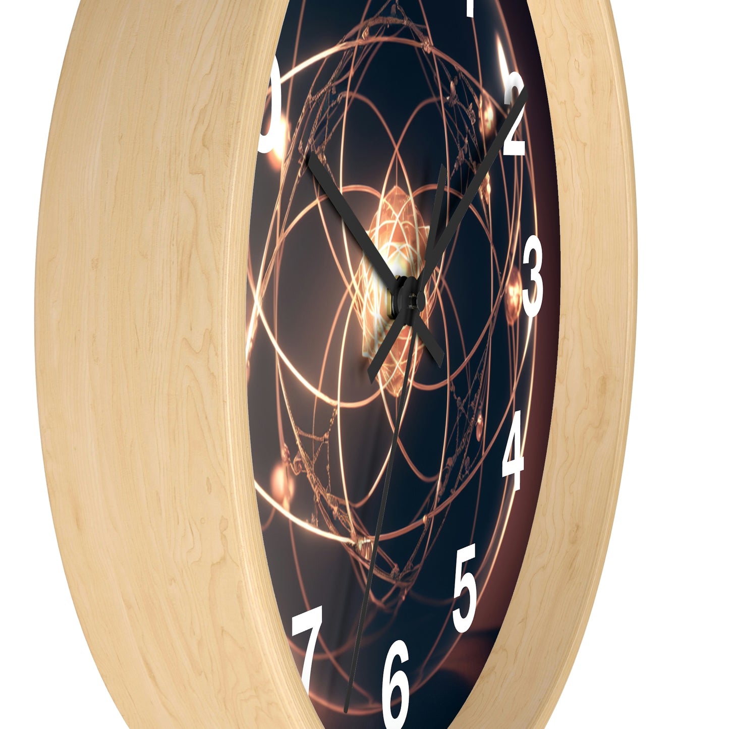 Atomic Wall Clock #1 lines