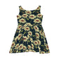 Floral Pattern Women's Skater Dress #26