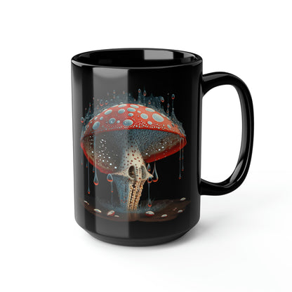 Magic Mushroom Mug #2, 15oz