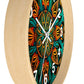 Mandala Wall Clock w/ numbers