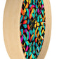 Geometric Wall Clock #2 w/ lines