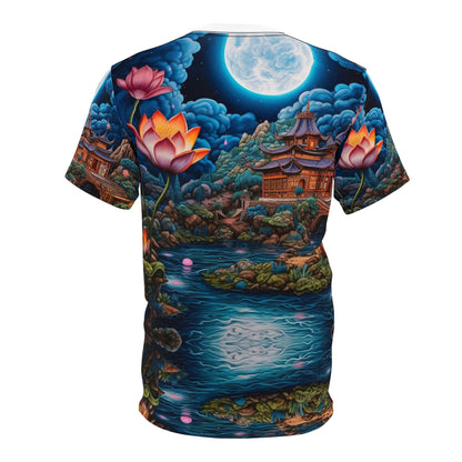 Japanese Lotus Palace Festival Tee