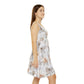 Floral Pattern Women's Skater Dress #3