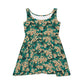 Cherry Blossom Floral Pattern Women's Skater Dress #23