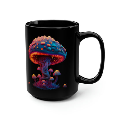Magic Mushroom Mug #4, 15oz