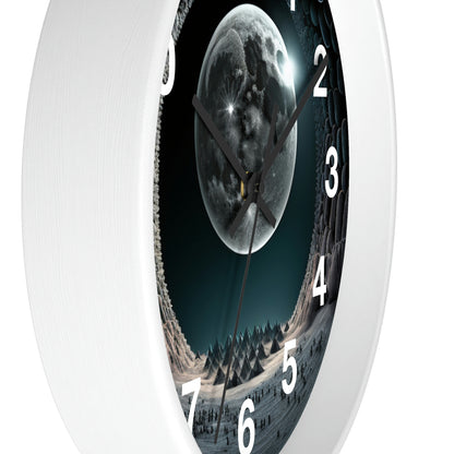 Lunar dreams Wall Clock w/ numbers