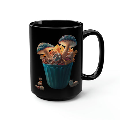 Magic Mushroom Mug #6, 15oz