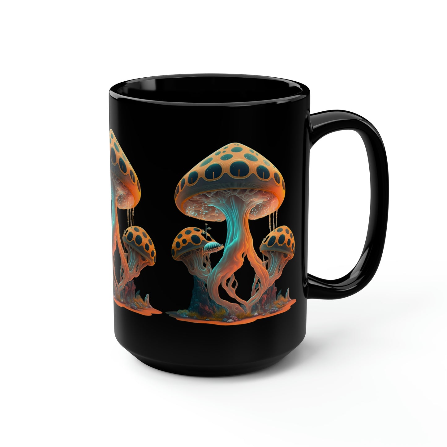 Magic Mushroom Mug #9, 15oz