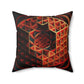 Geometric Fractal Pattern Pillow
