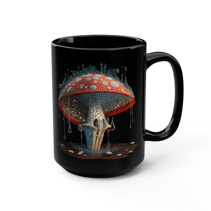 Magic Mushroom Mug #2, 15oz