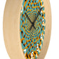 Optical Illusion Wall Clock w/ numbers