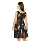 Floral Pattern Women's Skater Dress #24