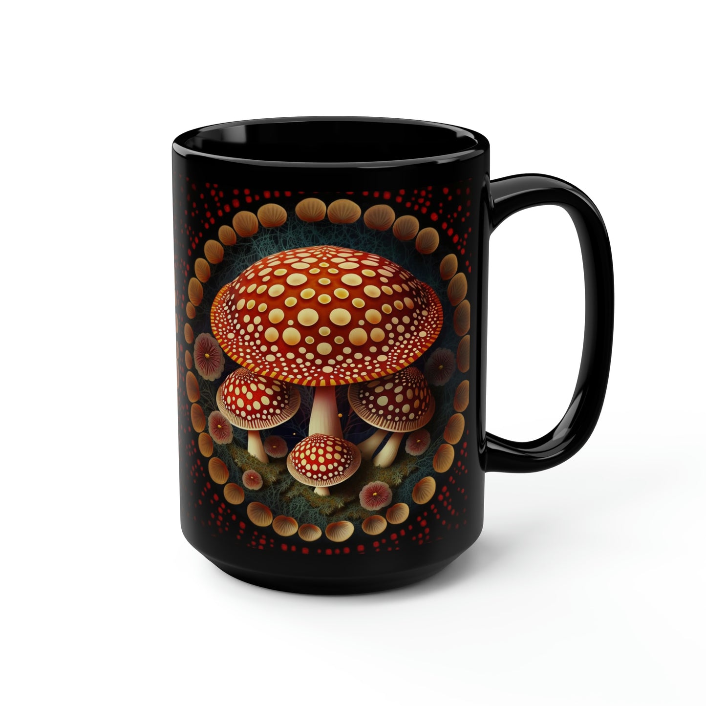 Mushroom Magic Mug #3, 15oz