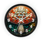 Once Upon a Mushroom Wall Clock w/ numbers