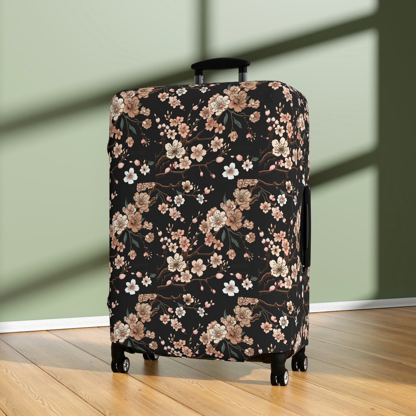 Cherry Blossom Luggage Cover