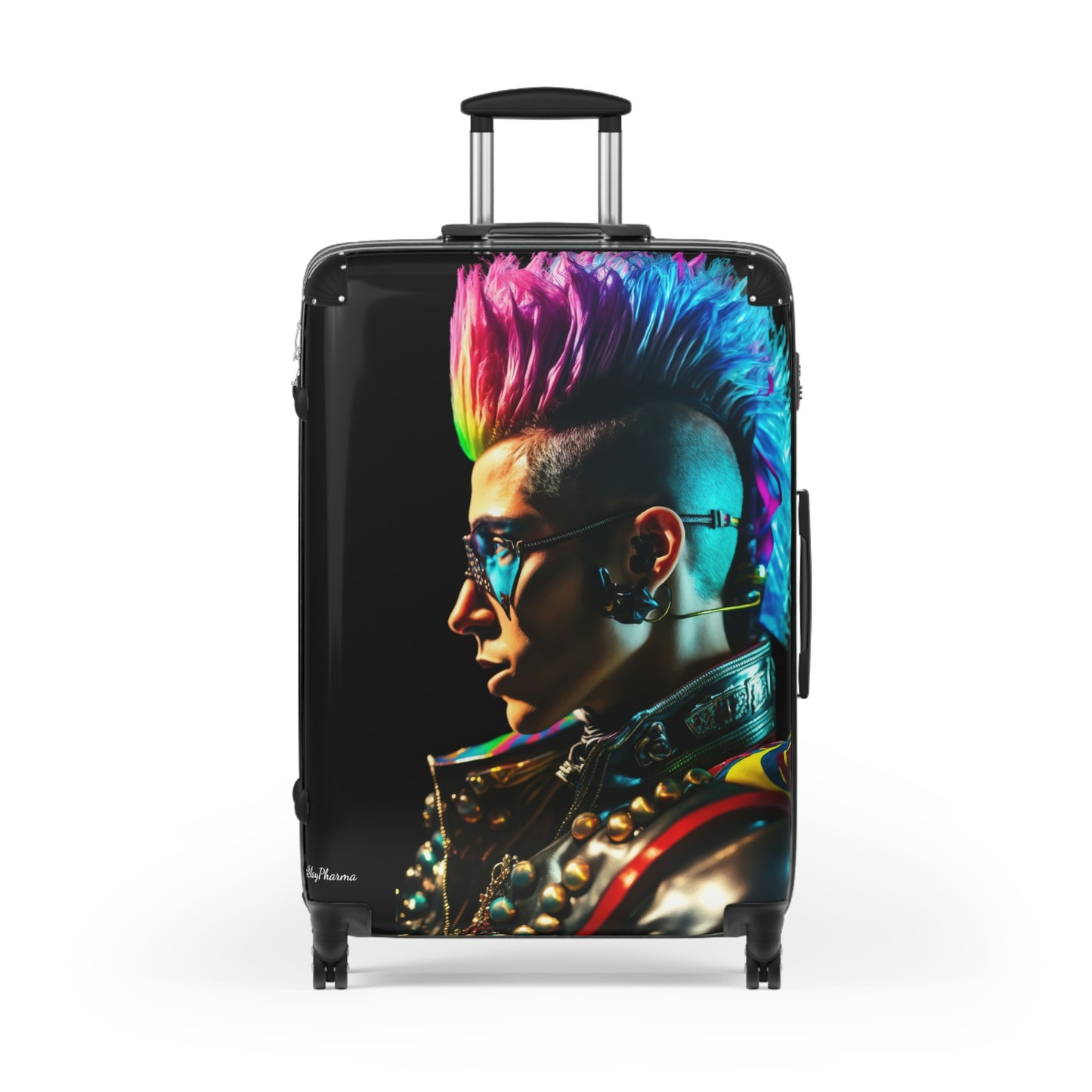 "Cyber Punk Rocker" Suitcases