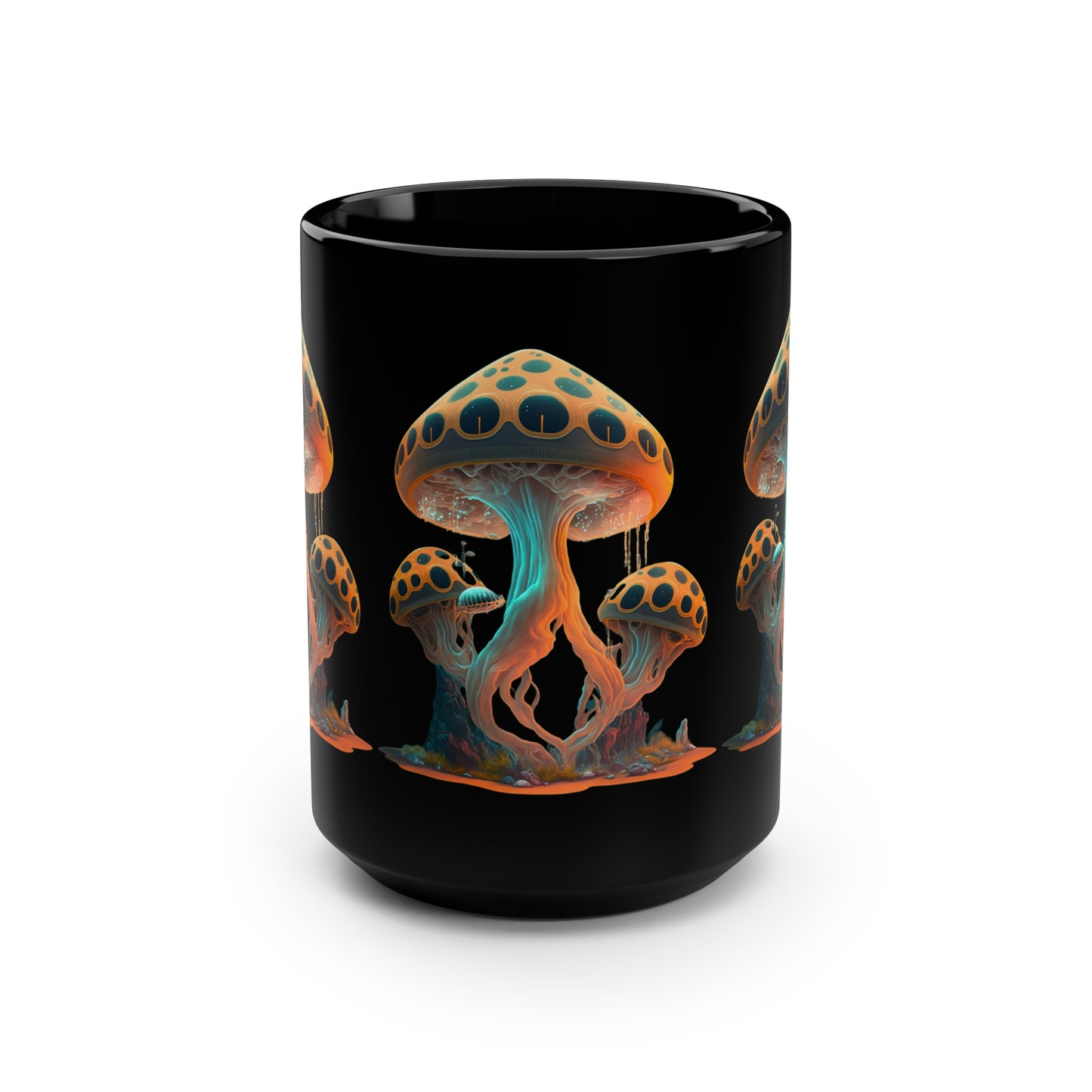 Magic Mushroom Mug #9, 15oz