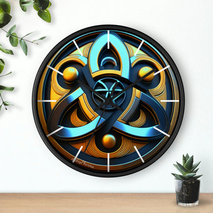 Trinity Wall Clock #1 w/ lines