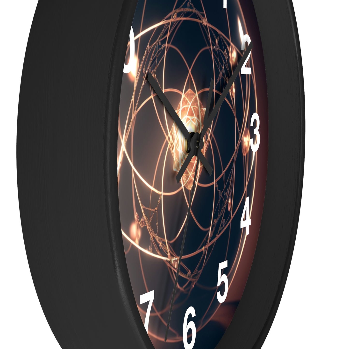 Atomic Wall Clock #1 lines