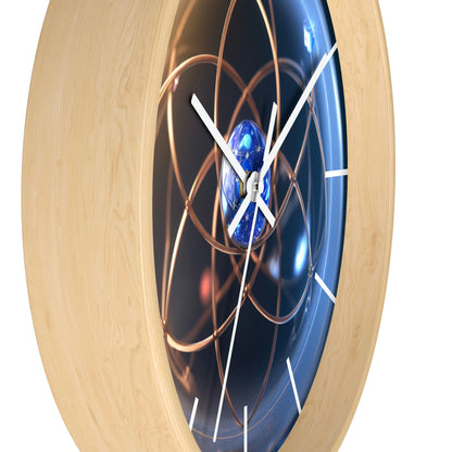 Atomic Wall Clock #3 lines