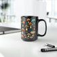 Mushroom Pattern Mug #5, 15oz