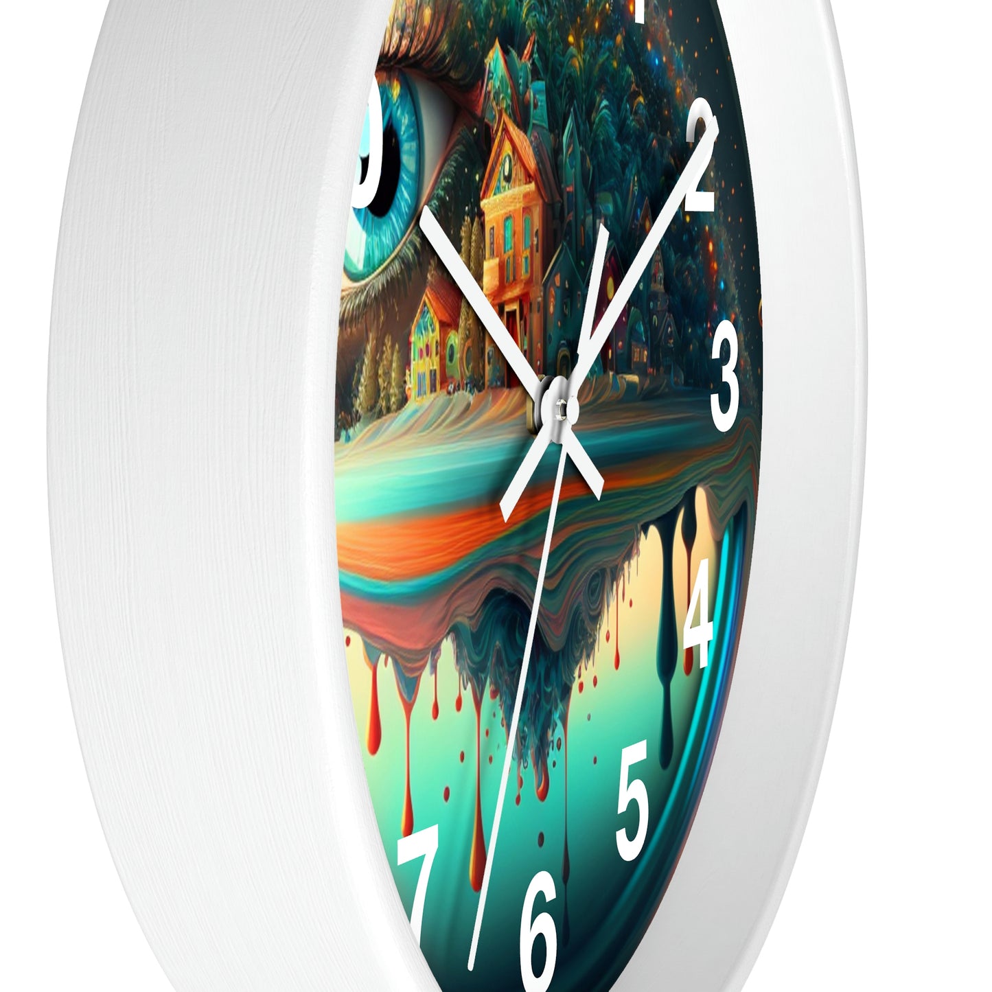 Other Worlds Wall Clock #2 w/ numbers