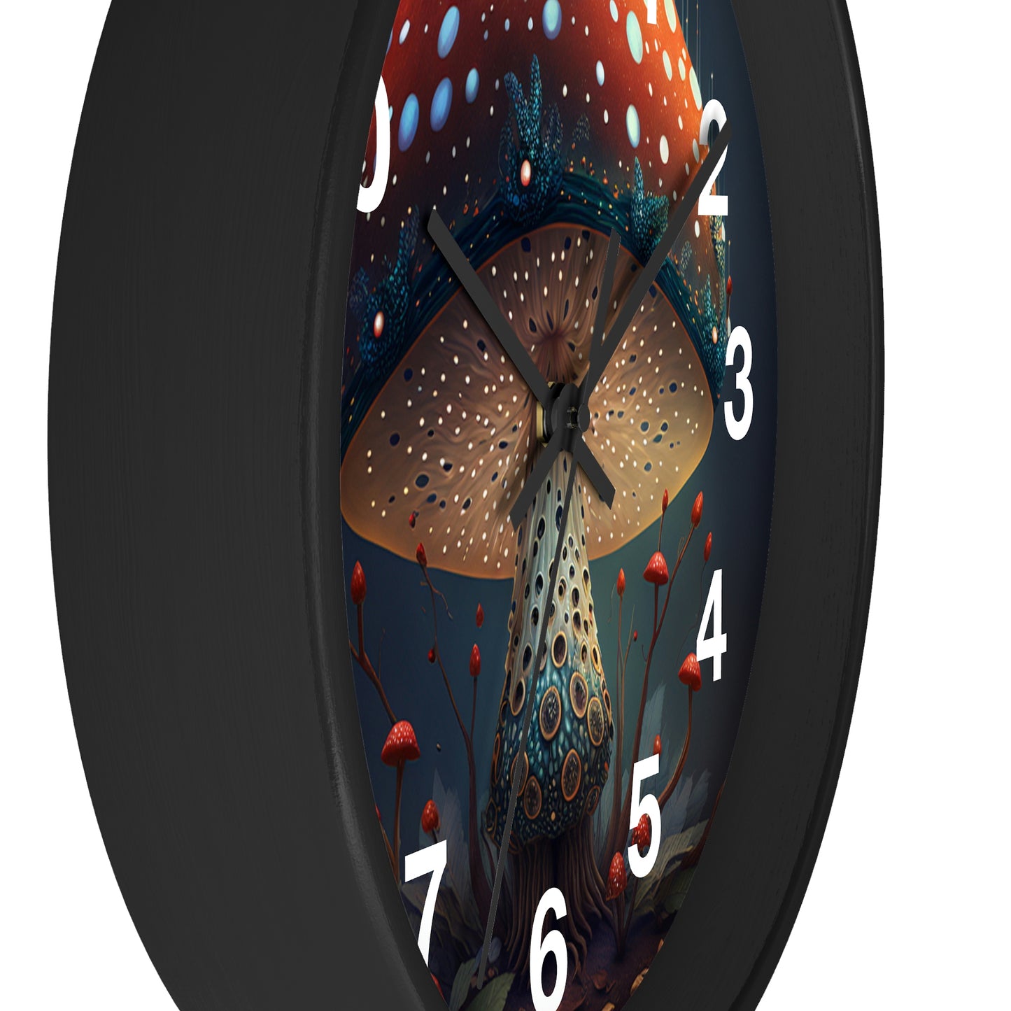 Amanita Dreams Wall Clock w/ numbers