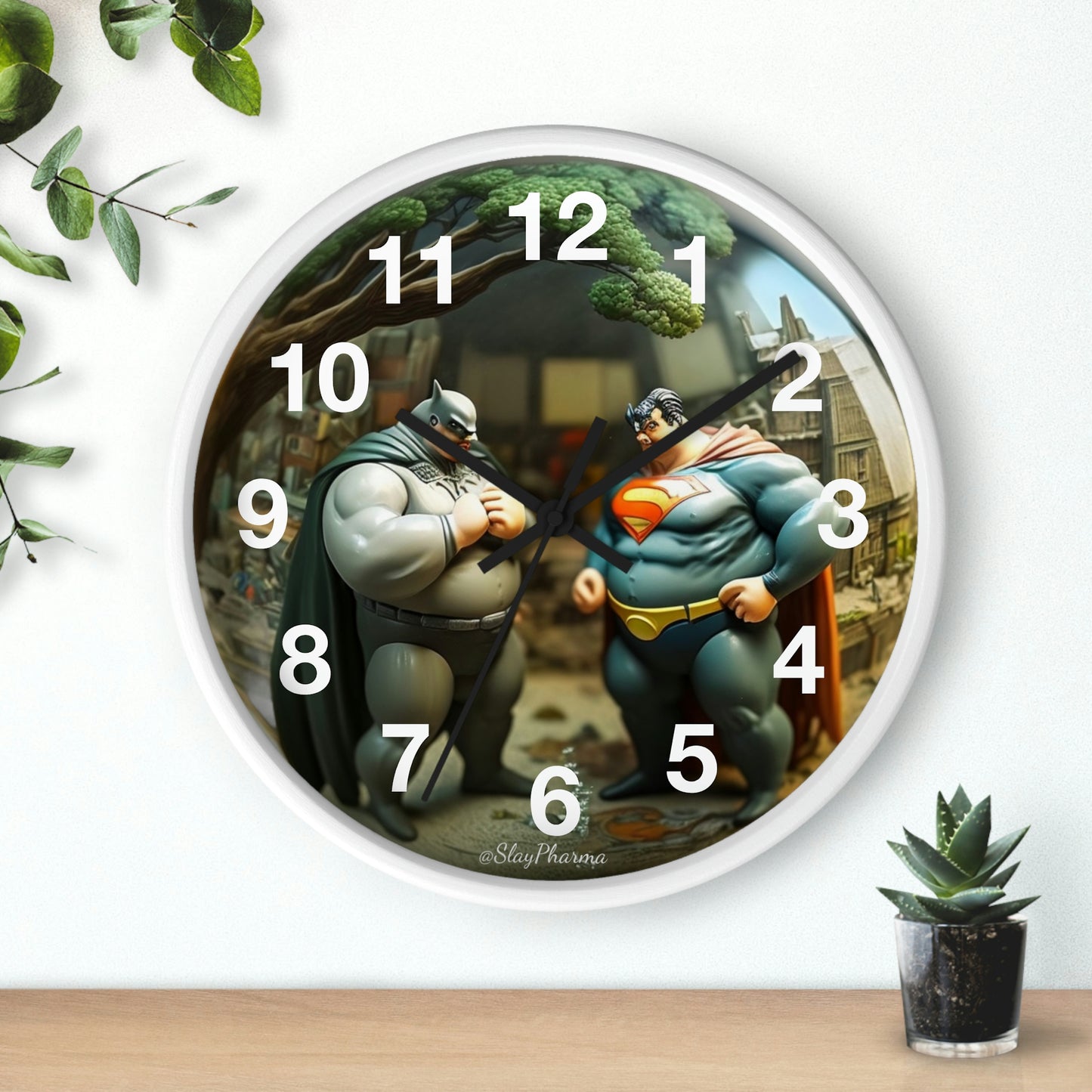 Other Worlds Wall Clock #5 w/ numbers