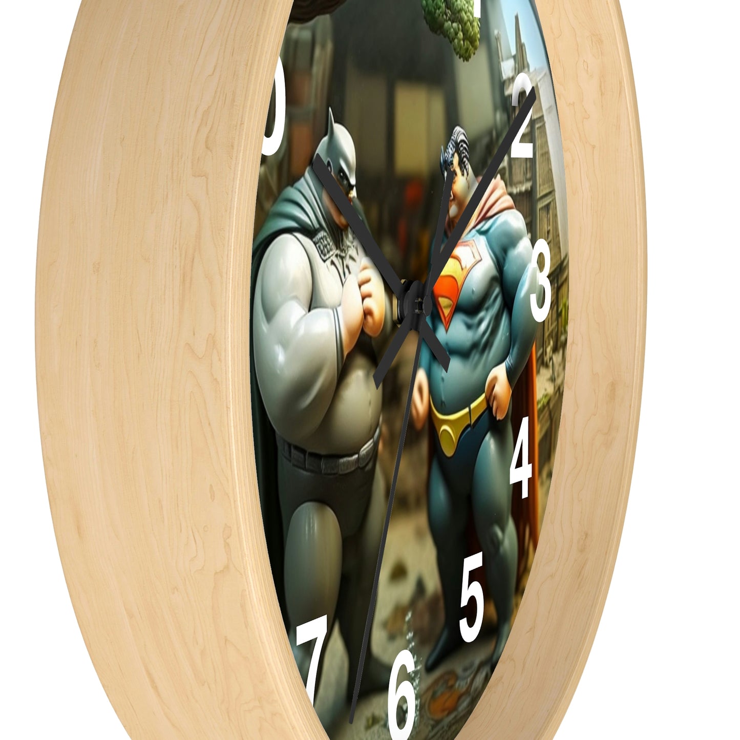 Other Worlds Wall Clock #5 w/ numbers