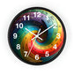 Timeless Impossible Spiral Wall Clock #1 w/ numbers