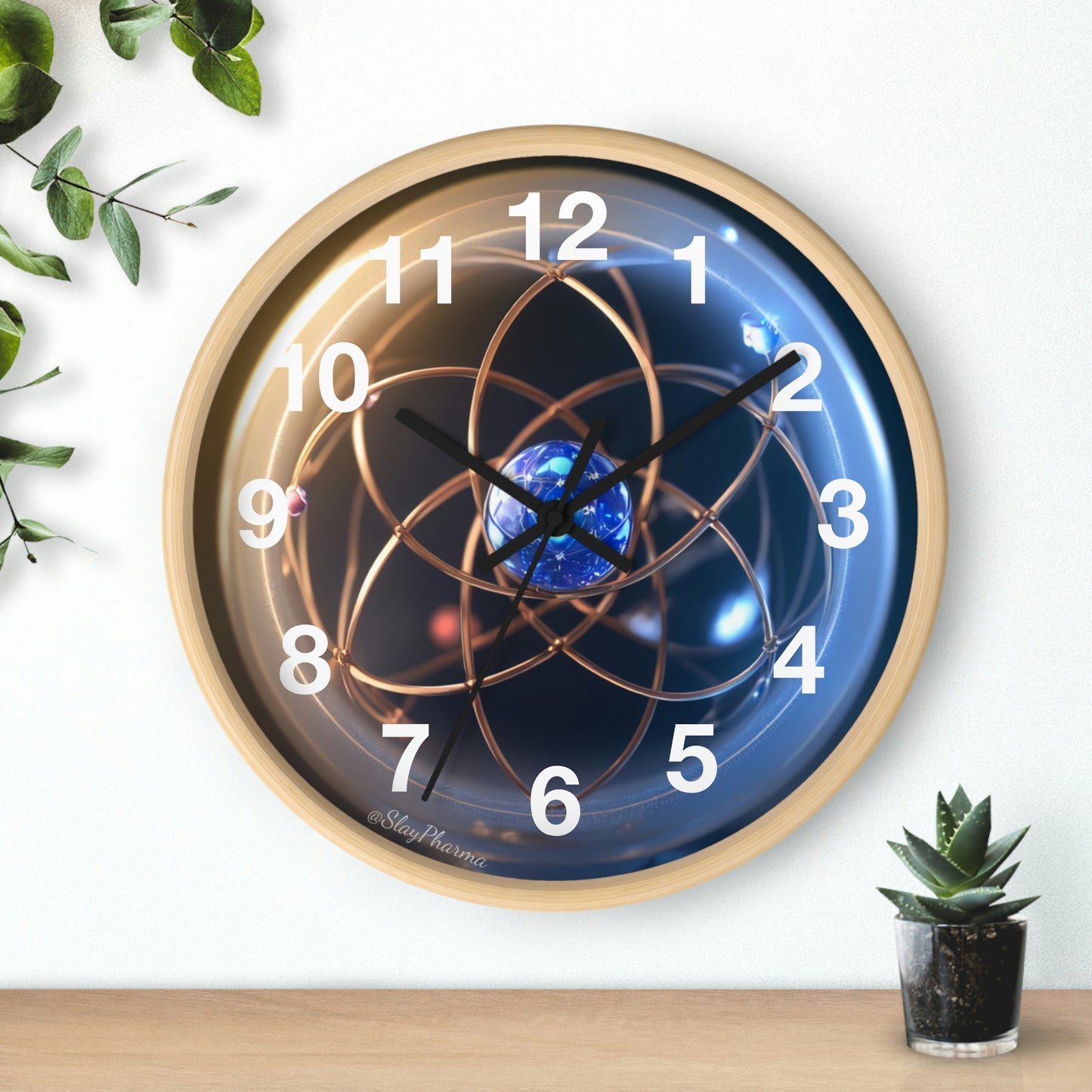 Atomic Wall Clock #3 numbers