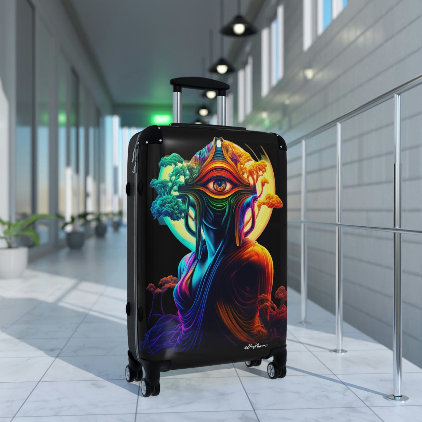 "I Become What I Might Be" Suitcase