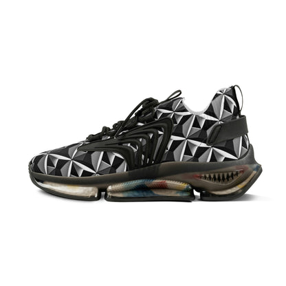 Diamond plate Sneakers Mens Mesh Shoes