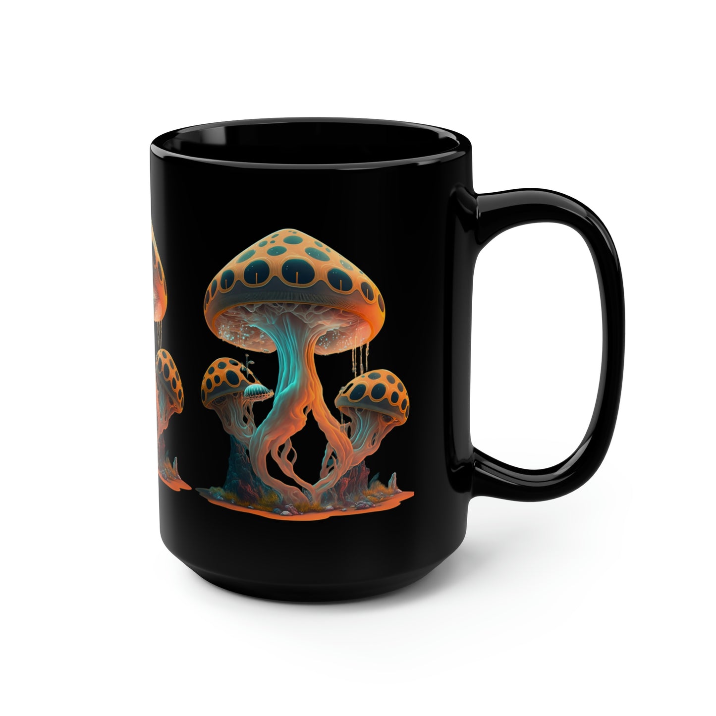 Magic Mushroom Mug #9, 15oz