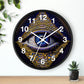 All Seeing Eye Wall Clock #4 w/ numbers