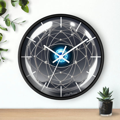 Atomic Wall Clock #2 lines