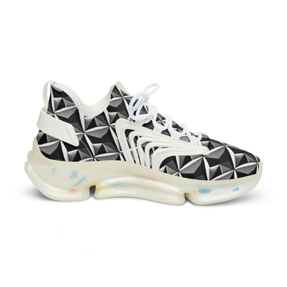 Diamond plate Sneakers Mens Mesh Shoes
